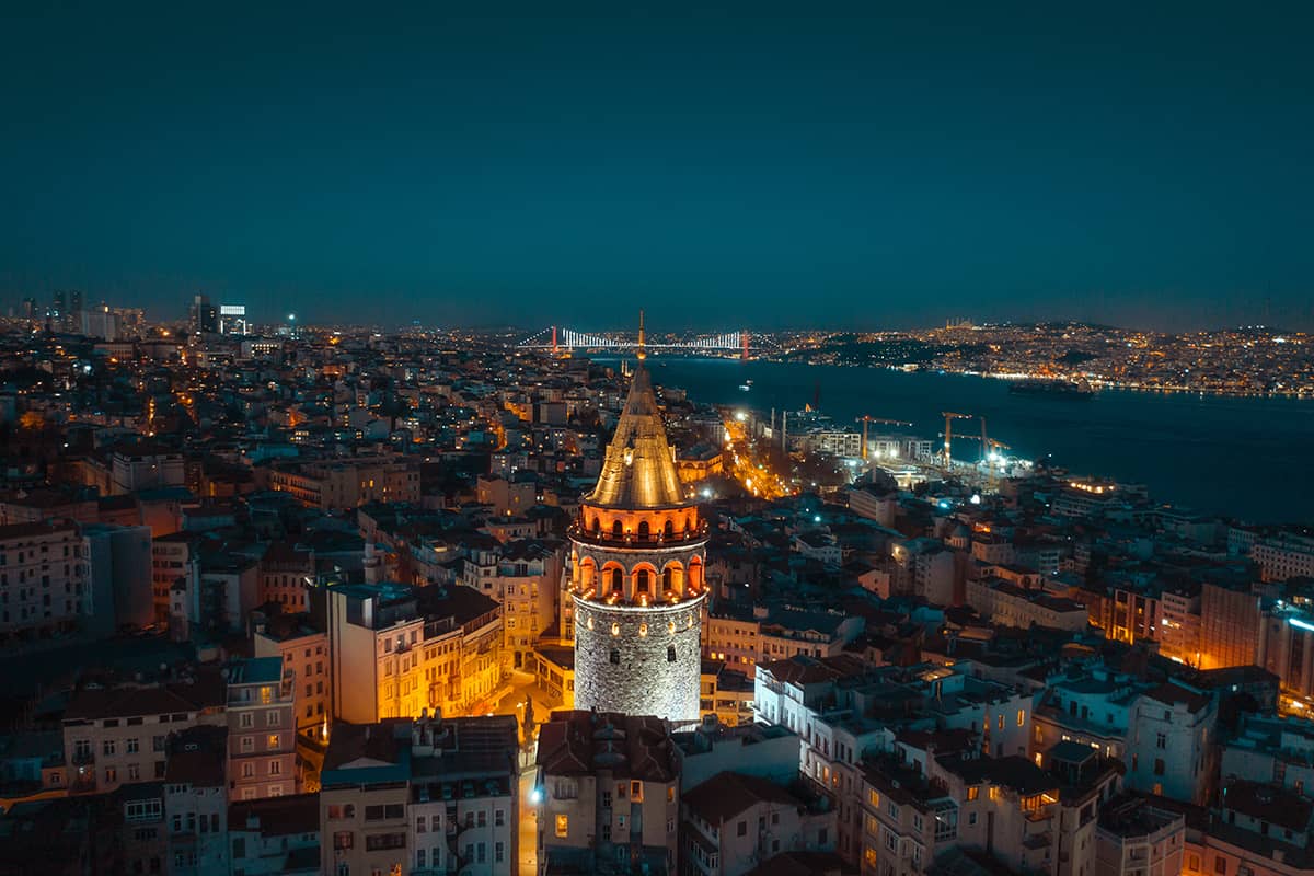 Galata, a Beautiful Tower in Istanbul